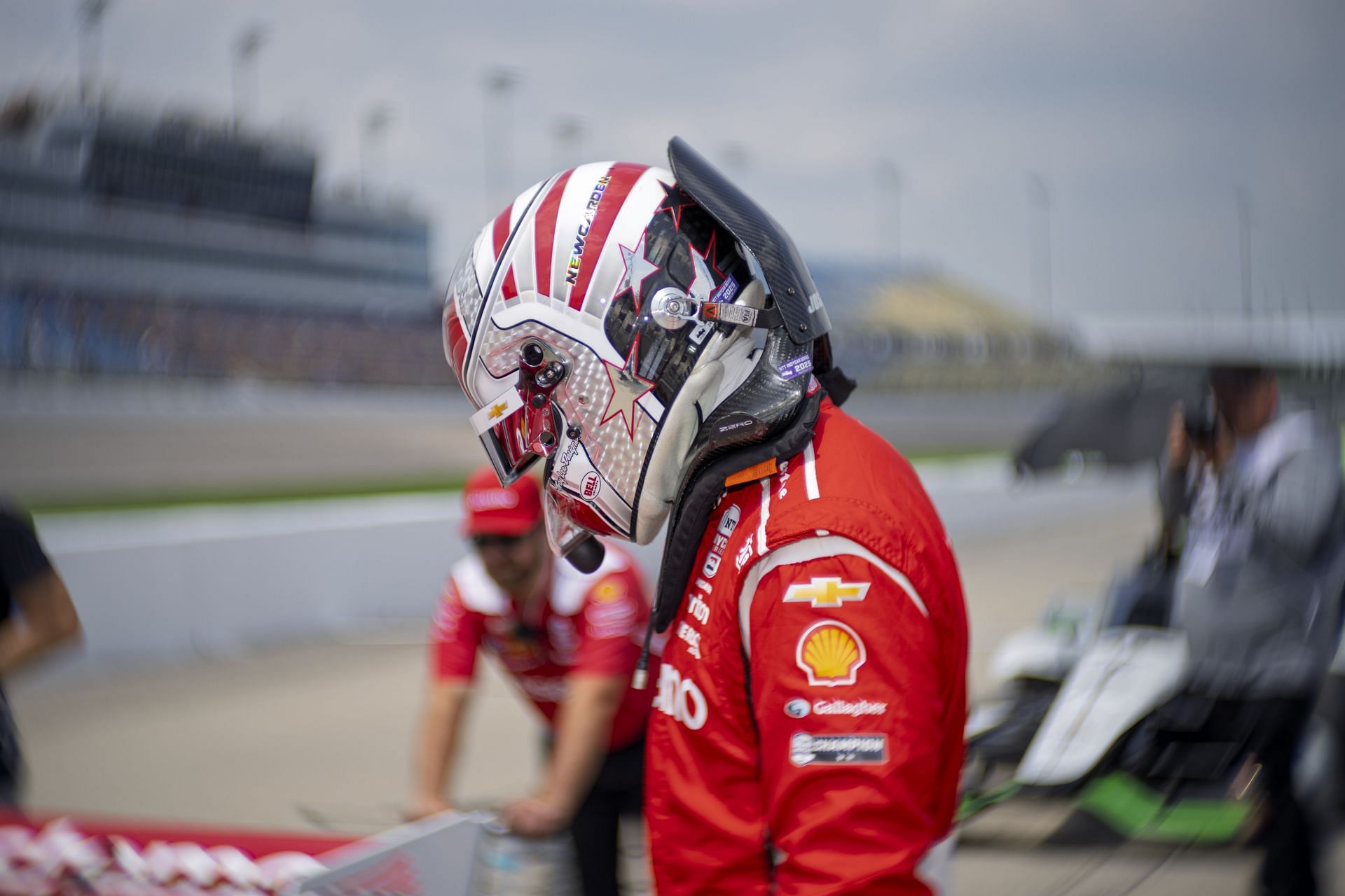 Josef Newgarden at the 2025 NTT INDYCAR Series Sukup Race Weekend - Source: Getty